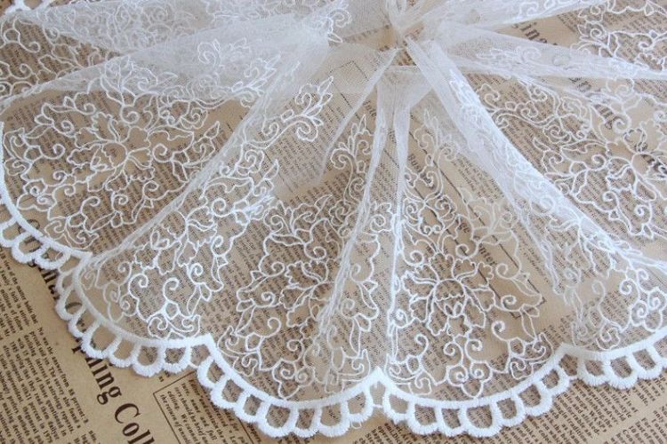 Vải may váy ren đẹp Vải may váy ren đẹp