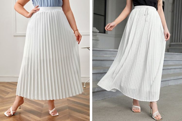 chân váy xếp ly lịch sự chân váy xếp ly lịch sự