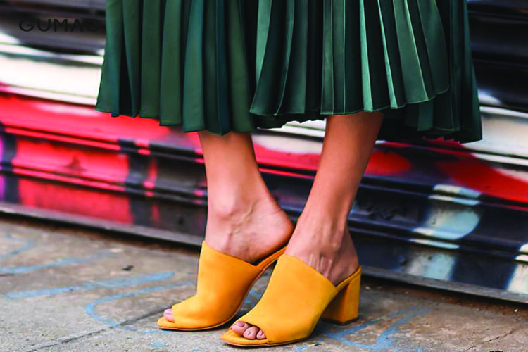 Cork High Heels - Giày cao gót đế vuông Cork High Heels - Giày cao gót đế vuông