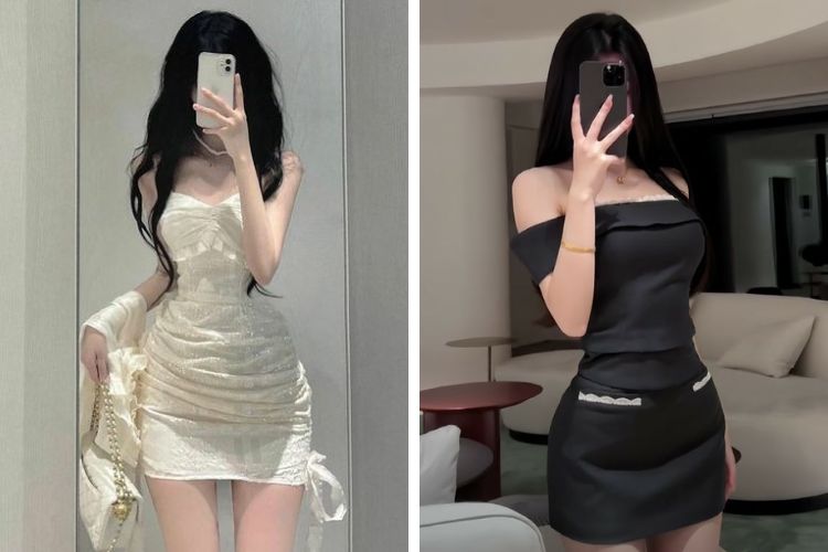 Đầm body đi bar cho nàng