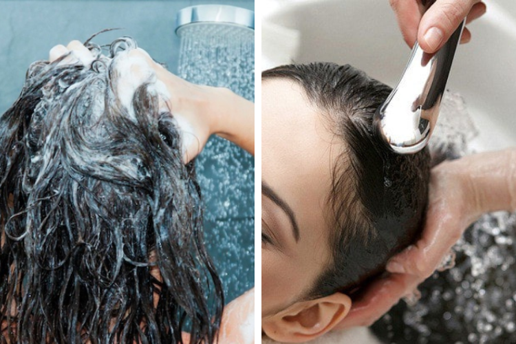 gội đầu đúng cách gội đầu đúng cách
