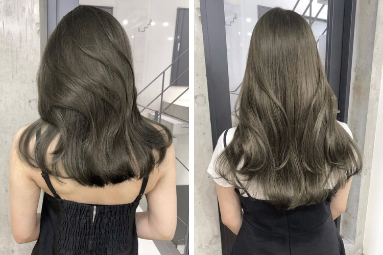 Màu nâu trầm ánh rêu Màu nâu trầm ánh rêu