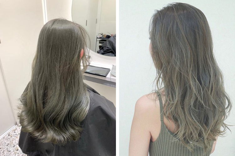 Màu nâu trầm ánh rêu Màu nâu trầm ánh rêu