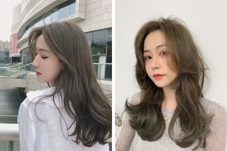 Tóc màu nâu trầm lạnh Tóc màu nâu trầm lạnh