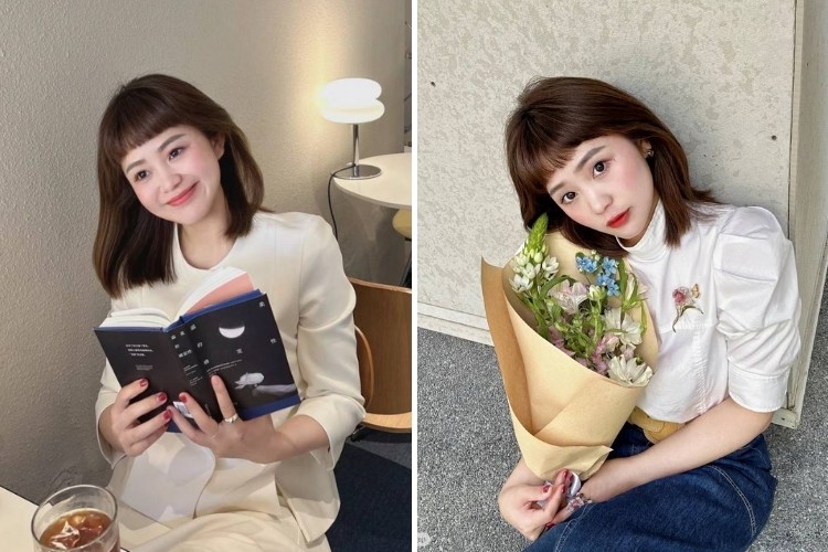 toc lob ngan nu uon duoi cho nu mat dai va gay