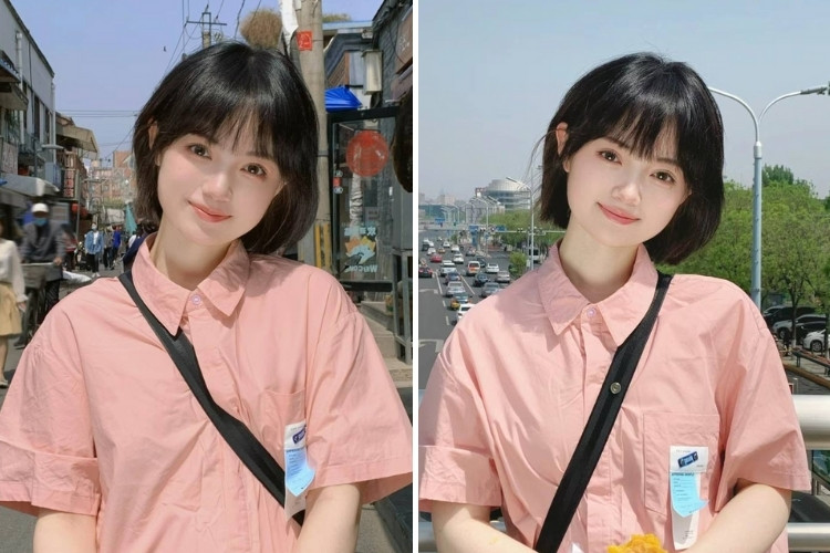 toc nu ngang vai ngan mai bang