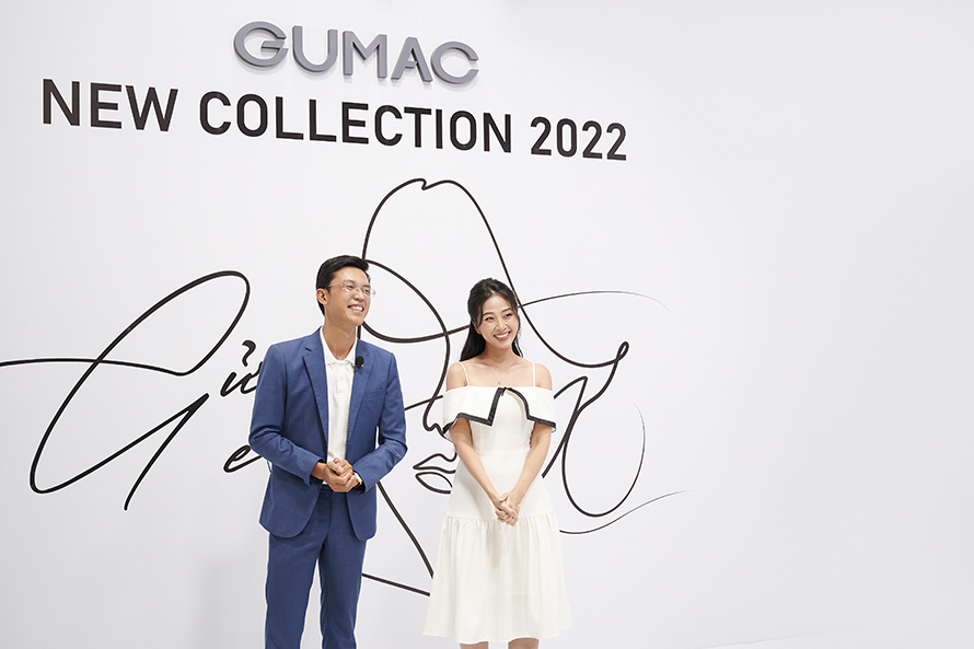 Gumac may mắn có dịp hợp tác với nữ MC duyên dáng Liêu Hà Trinh.
