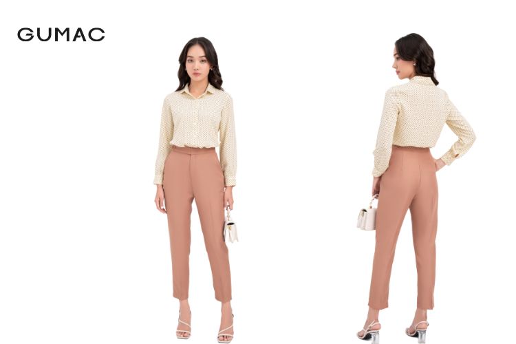Quần áo màu vàng, nâu đất may mắn