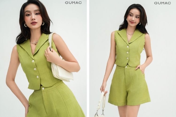 Set đồ danton lửng cá tính
