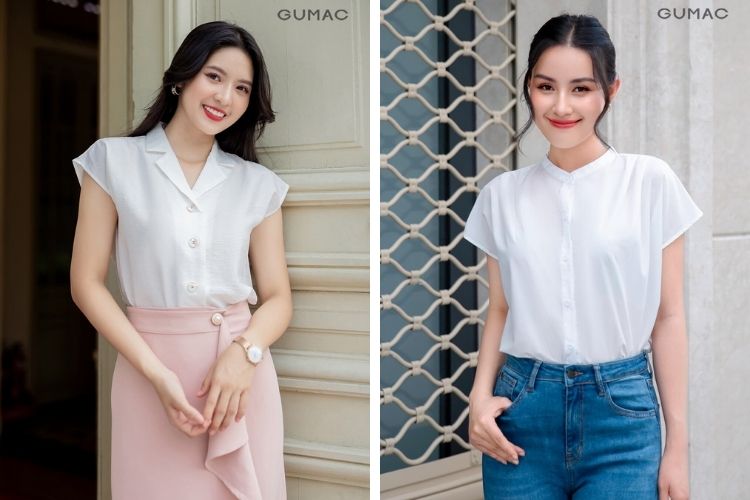 Mix đồ với áo tay liền thoải mái