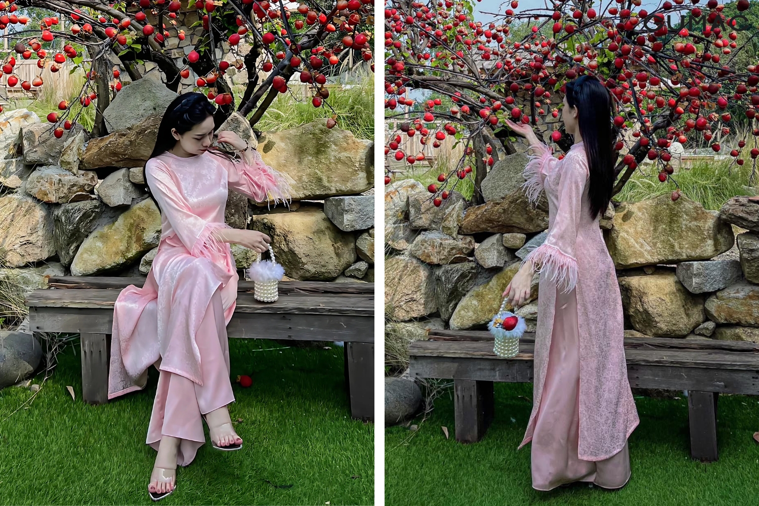 ao dai cach tan tay cach dieu