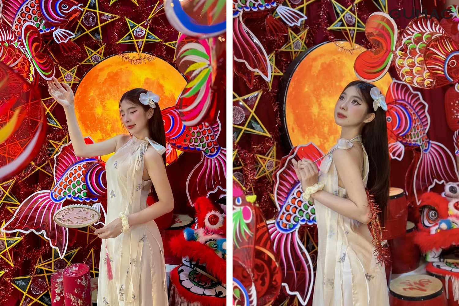 ao dai yem cach tan