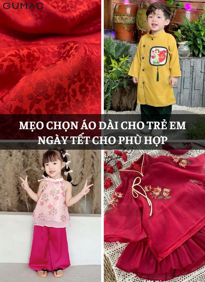 meo chon ao dai cho tre em ngay tet cho phu hop
