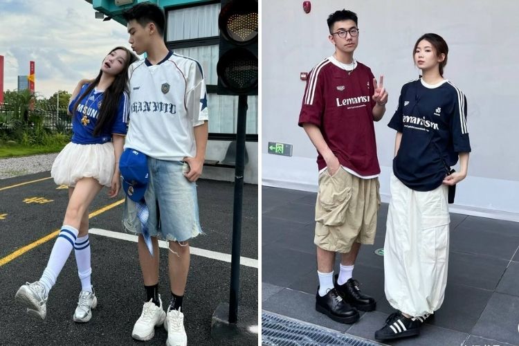 thoi trang ao thun jersey