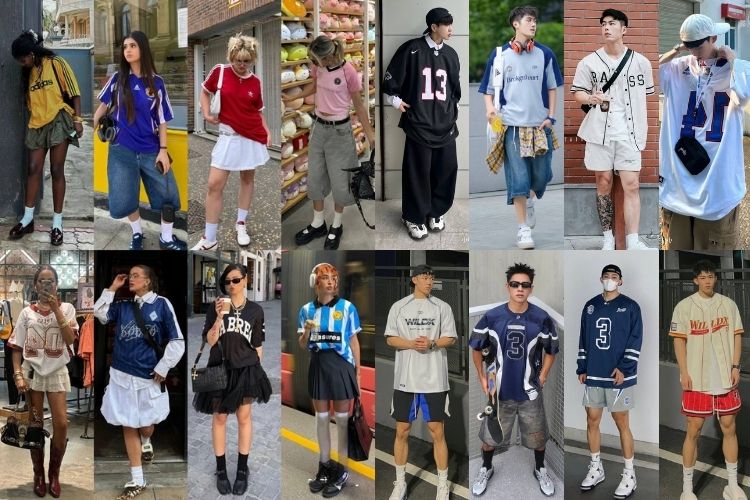 ao jersey the thao nang dong