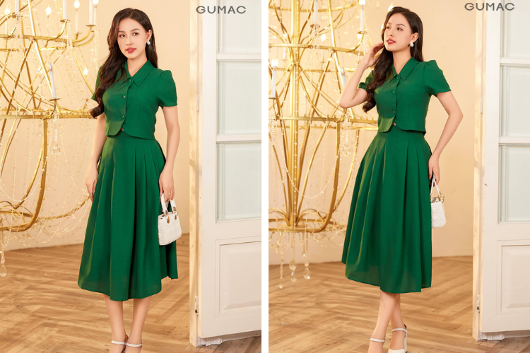 mẫu áo kiểu cổ danton