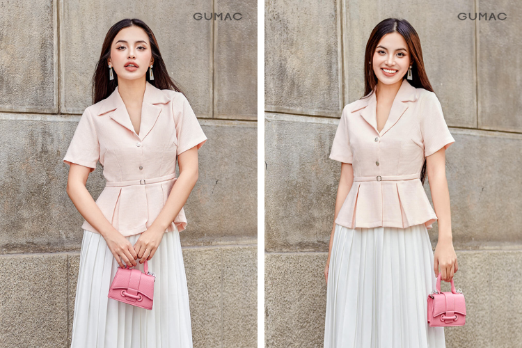 áo peplum nữ đẹp tuổi 30 
