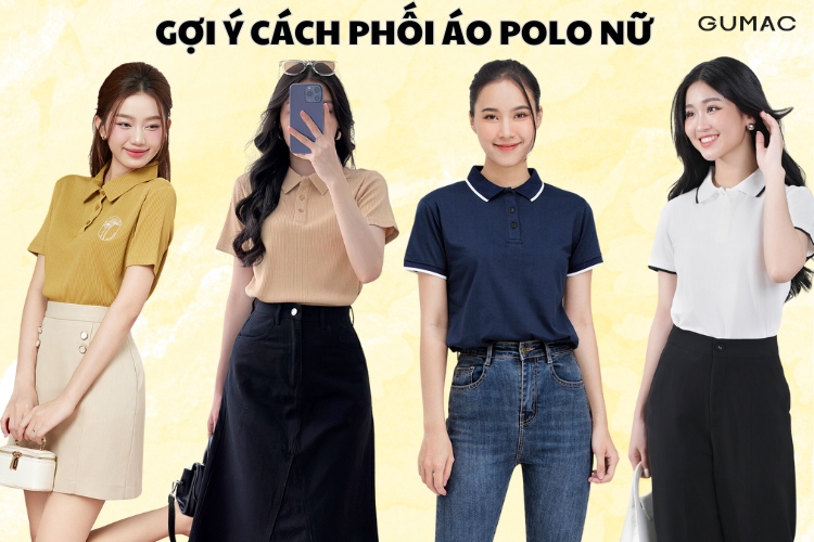gọi y cach phoi do voi ao polo nu