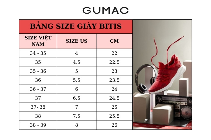 bang size giay bitis