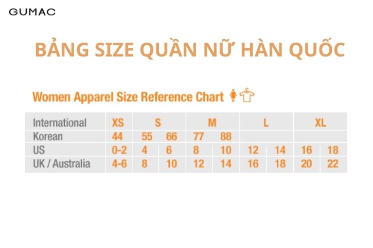 bang size quan nu han quoc cong so