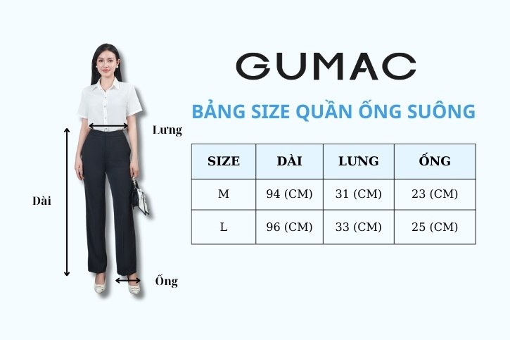 bang size quan ong suong cho nu