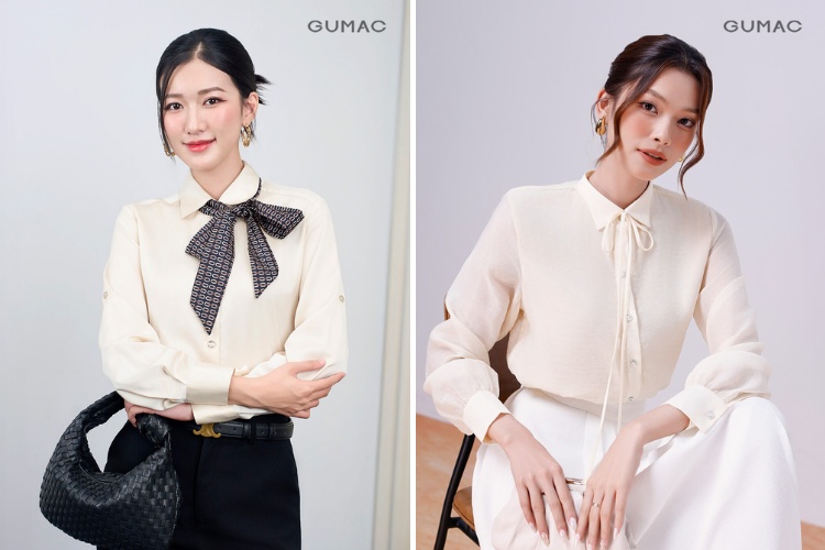 cac kieu co ao so mi nu dep
