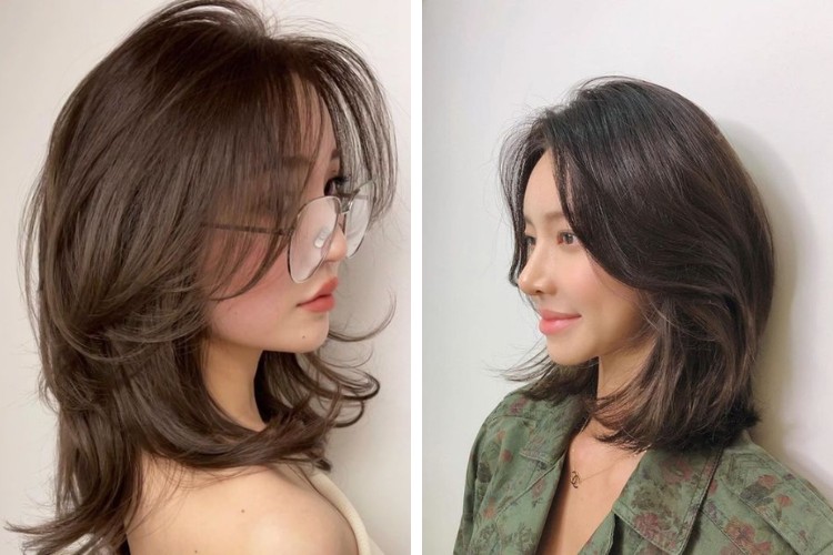 toc ngan nu layer mullet dep