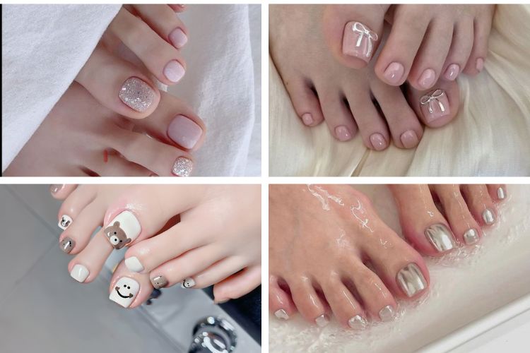 nhung luu y khi chon cac mau nail chan dep