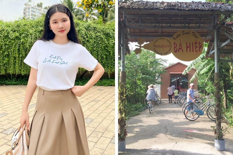 Checkin vườn trái cây ở Cần Thơ