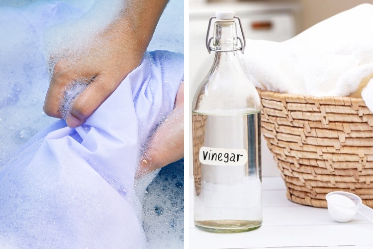 Cách giặt áo trắng không bị ngả màu và ố vàng