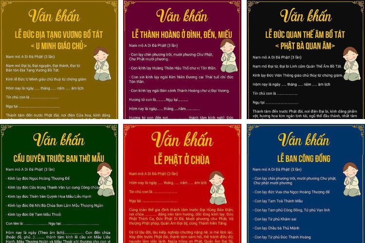Bài văn khấn khi đi chùa phù hợp