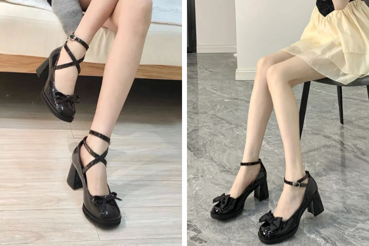 Giày búp bê đế đúp