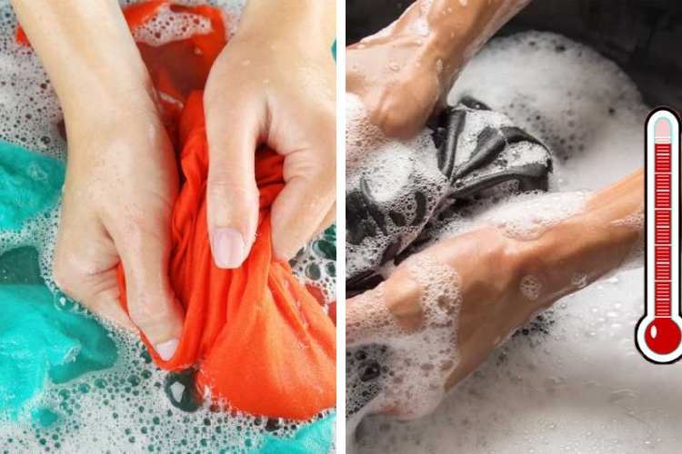 giặt áo thun lúc mới mua