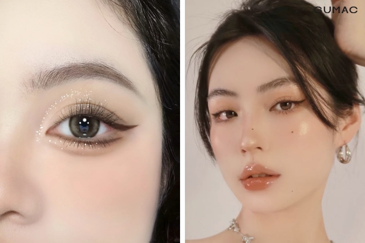 danh phan mat va ke eyeliner