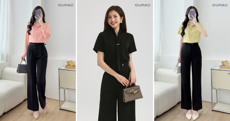 Nàng có thể chọn sơ mi croptop tay ngắn hoặc dáng hộp, phối cùng quần jeans ống rộng để tạo vẻ ngoài trẻ trung, dễ ứng dụng hằng ngày.