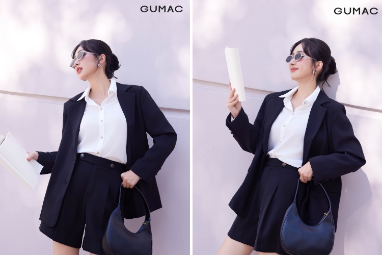 ao blazer vest cong so cai tien chat lieu