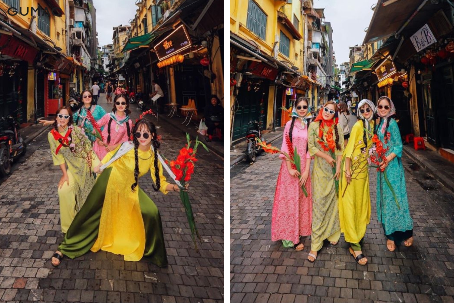 tao dang chup ao dai tet o hoi an
