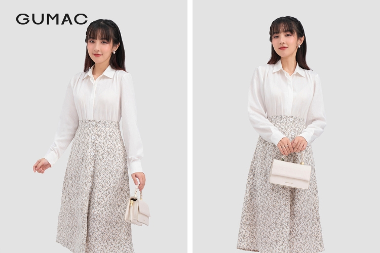 Các lưu ý cần nhớ khi diện chân váy cho nàng dáng chữ I