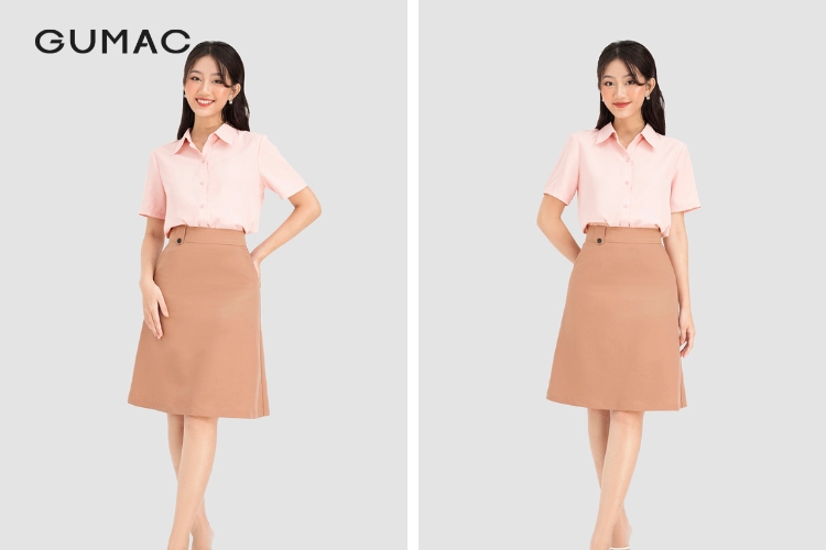Nàng dáng quả lê cần lưu ý gì khi diện váy chữ A?