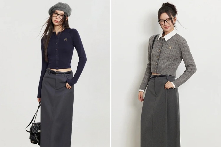 chan vay midi phoi ao croptop