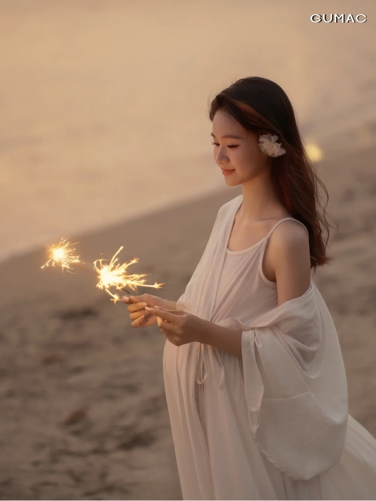 chup anh ba bau dep concept bien