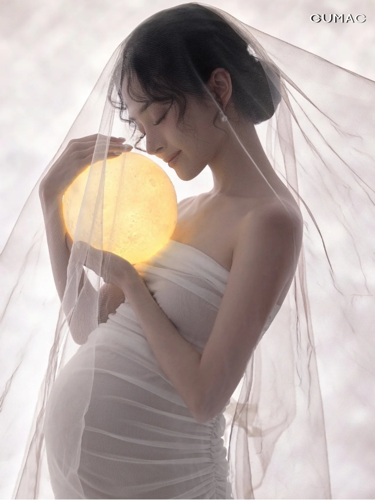 chup anh chan dung me bau nghe thuat