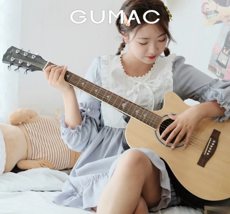 cach chup anh tren giuong cuoi cung guitar