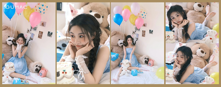 cach chup anh tren giuong trong khong gian tiec tung