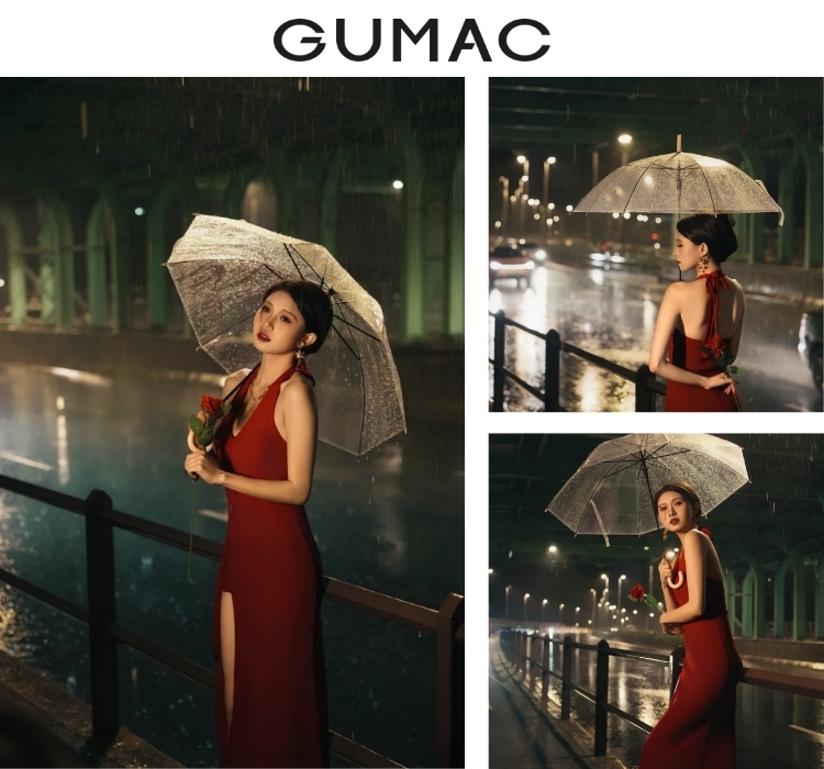chup anh vintage voi o trong mua