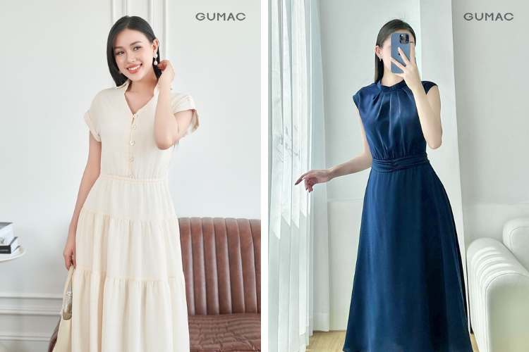 Lựa chọn đầm dài phù hợp với từng dáng người