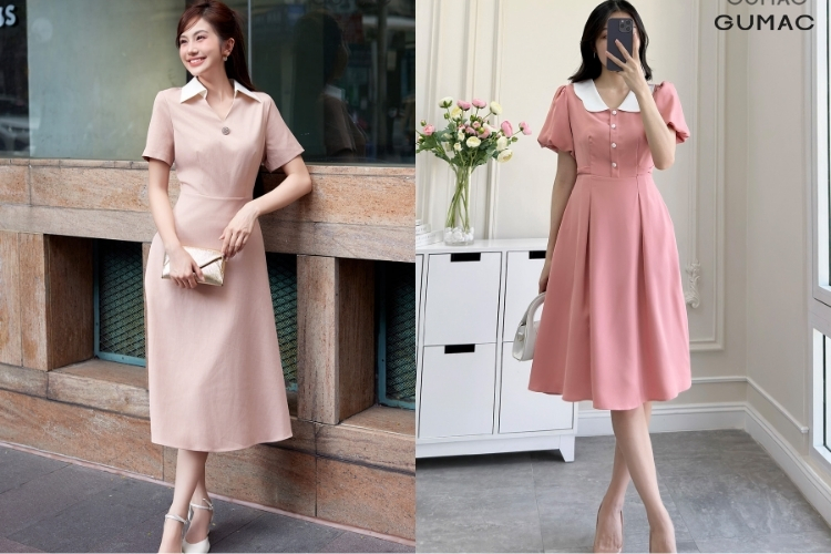 Đầm hồng nên mang giày màu gì dự tiệc và BÍ MẬT hồng pastel