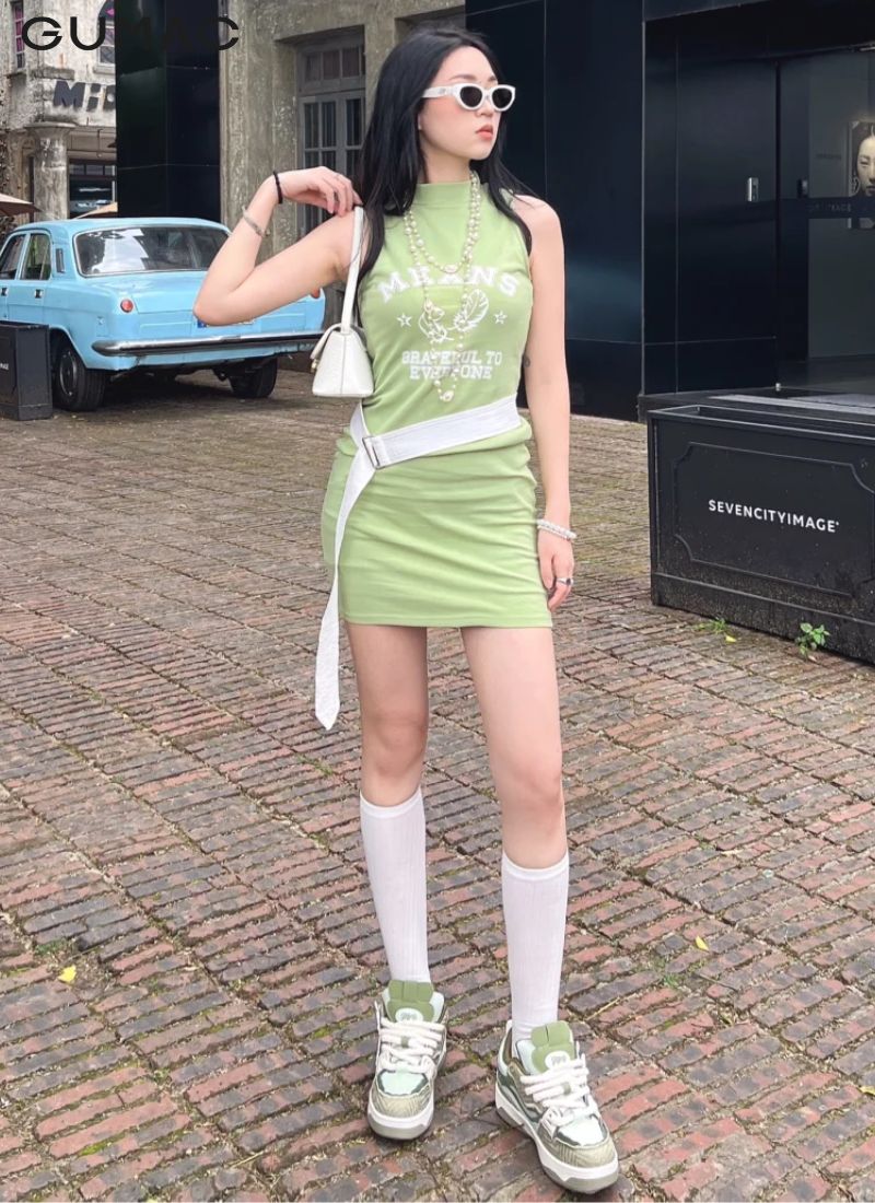 giay mau xanh la