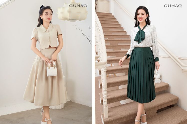 Những mẫu chân váy xếp ly đẹp hot nhất cho mùa hè 2026