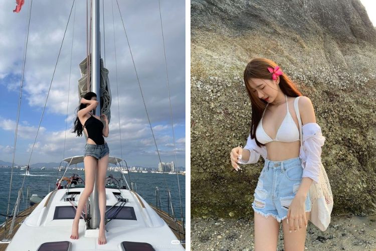 Quần short đi biển đi chơi Hội An